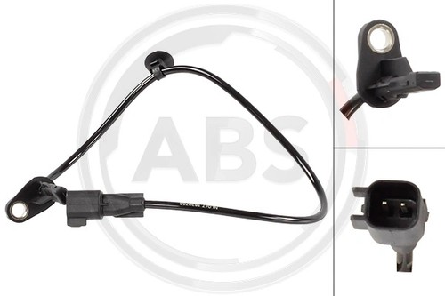 Rear sensor wheel speed - sensor,